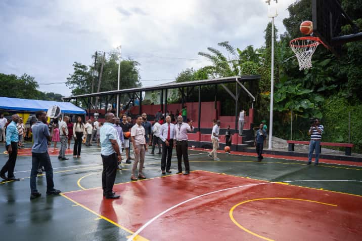 Dominica launches upgraded Trafalgar basketball facility to boost youth sports | Dominica News