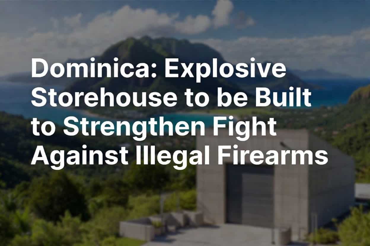Dominica to build explosive storehouse to fight crime | Dominica News DM