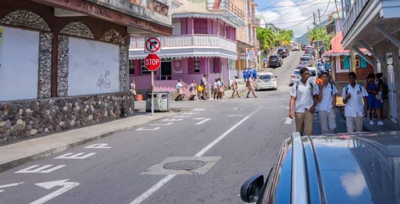 Roseau Road rehab project advances in Dominica | Dominica News