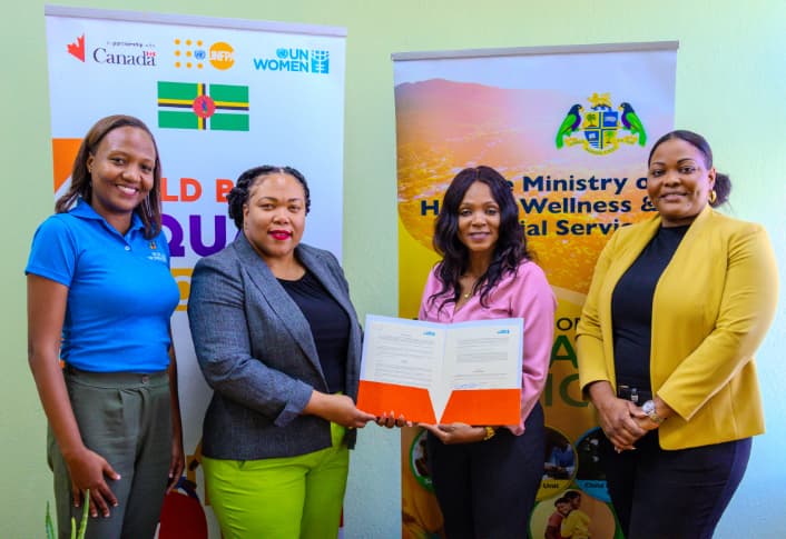Dominica launches Cash Plus Pilot with UN women | Dominica News