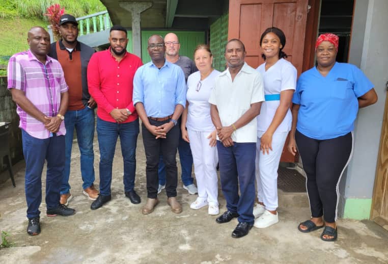 Laville inspects flood damage at Calis Bridge | Dominica News