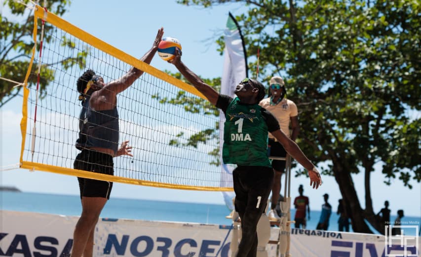 Dominica Beach Volleyball Teams Compete in St. Lucia | Dominica News