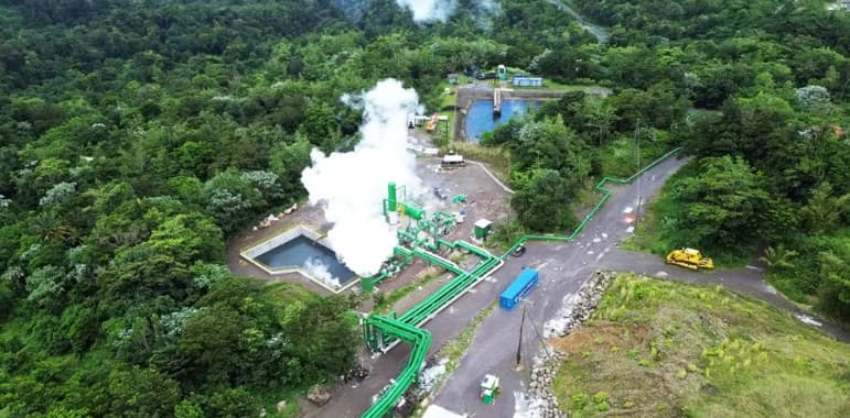 Geothermal Plant reaches 90% output in Final Phase