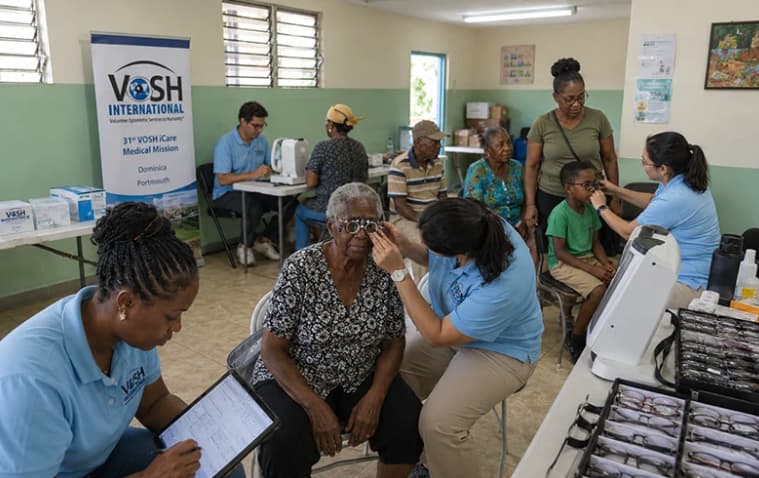 Dominica hosts VOSH Eye Care Mission Serving 1,000+ Patients