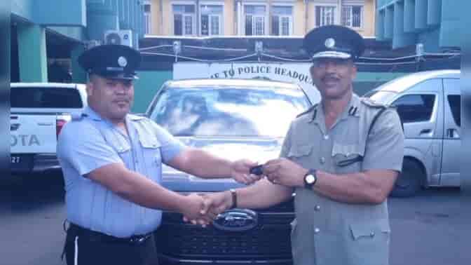 Delices Police Station gets new vehicle