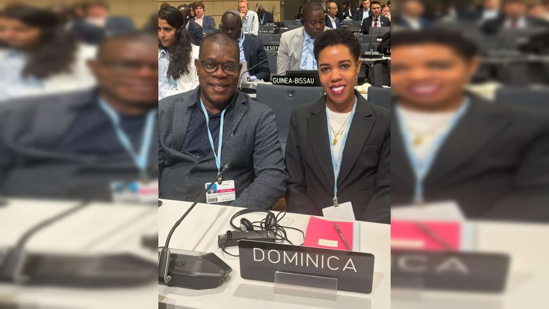 Dominica participates in UN Climate Talks at SB64