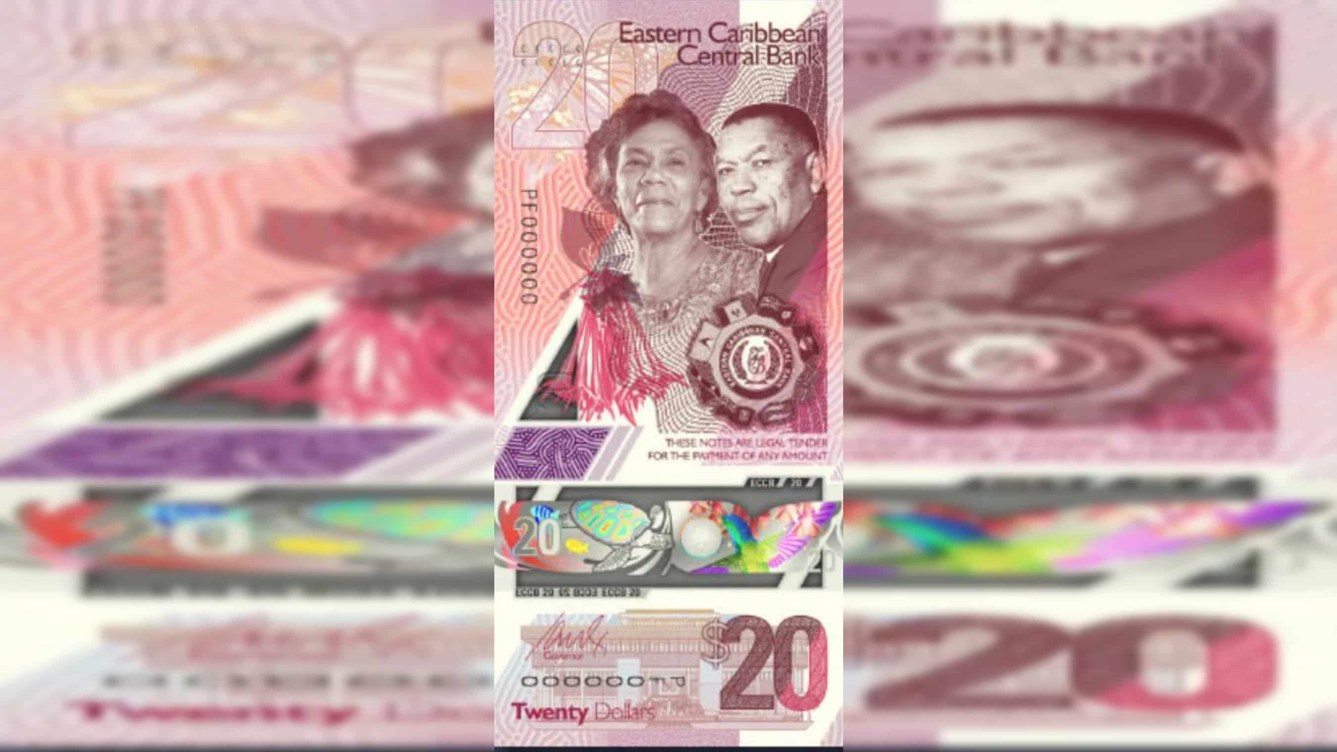 ECCB unveils new EC$20 note honouring Dame Mary Charles