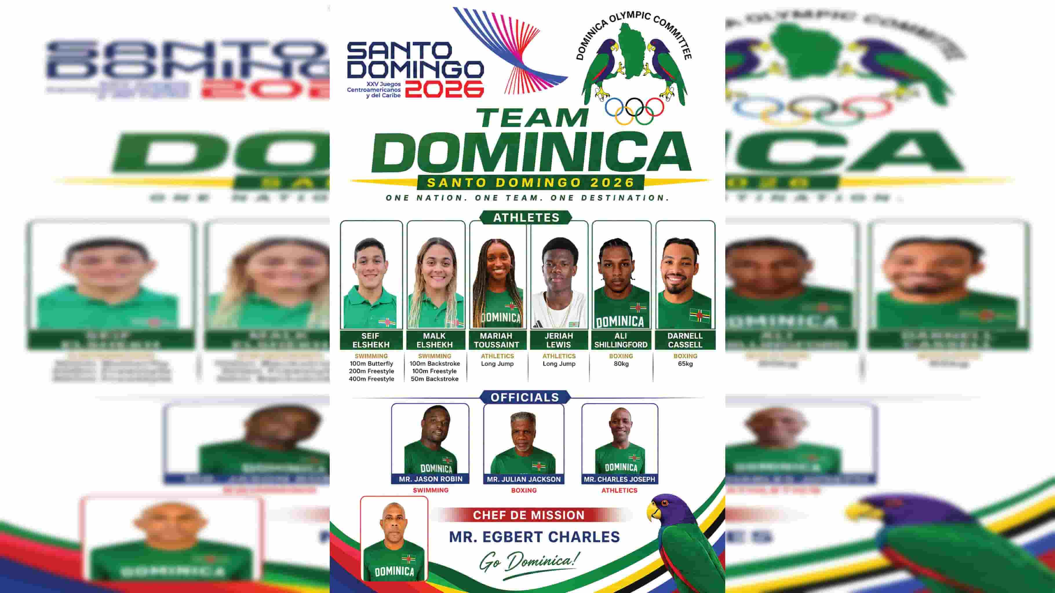 Dominica Names Team for 2026 CAC Games