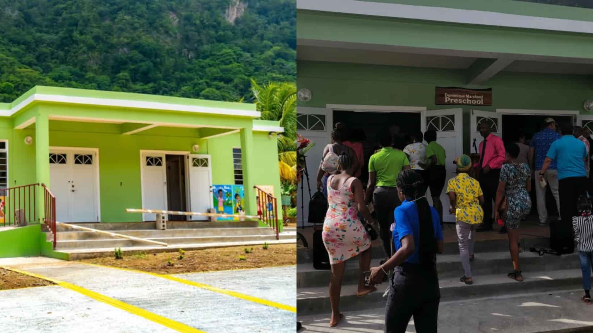 Dominique Marchand Pre-School handed over to Ministry