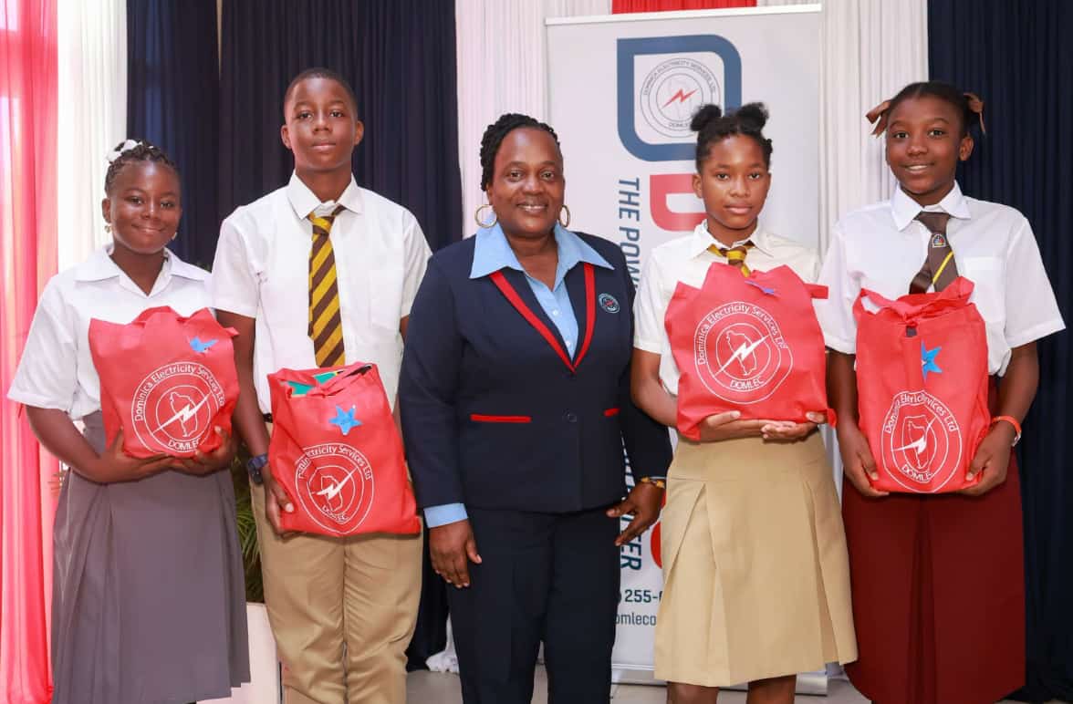 DOMLEC Awards Scholarships to Four Students in Dominica