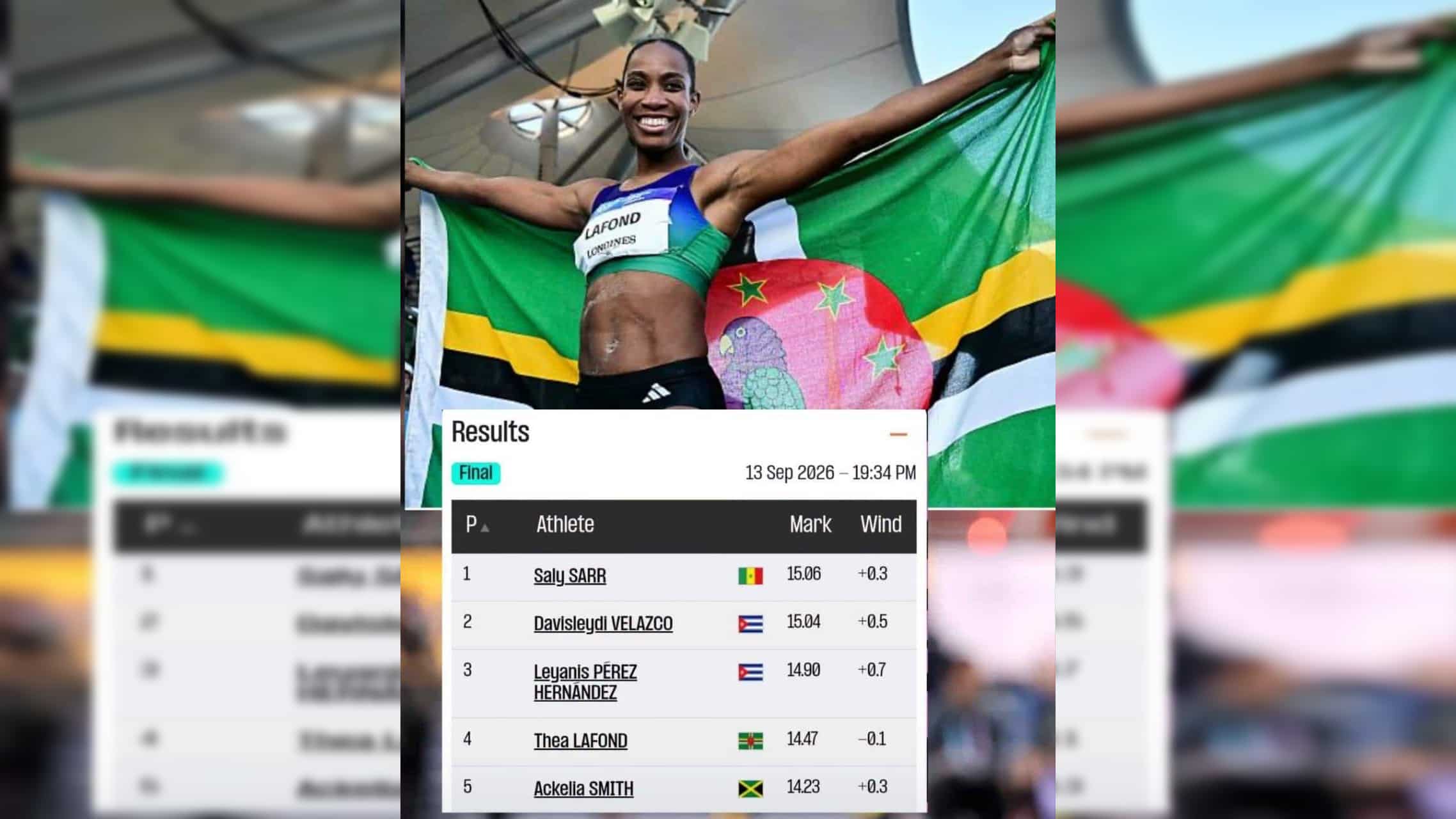 Thea LaFond Finishes 4th at Ultimate Championship