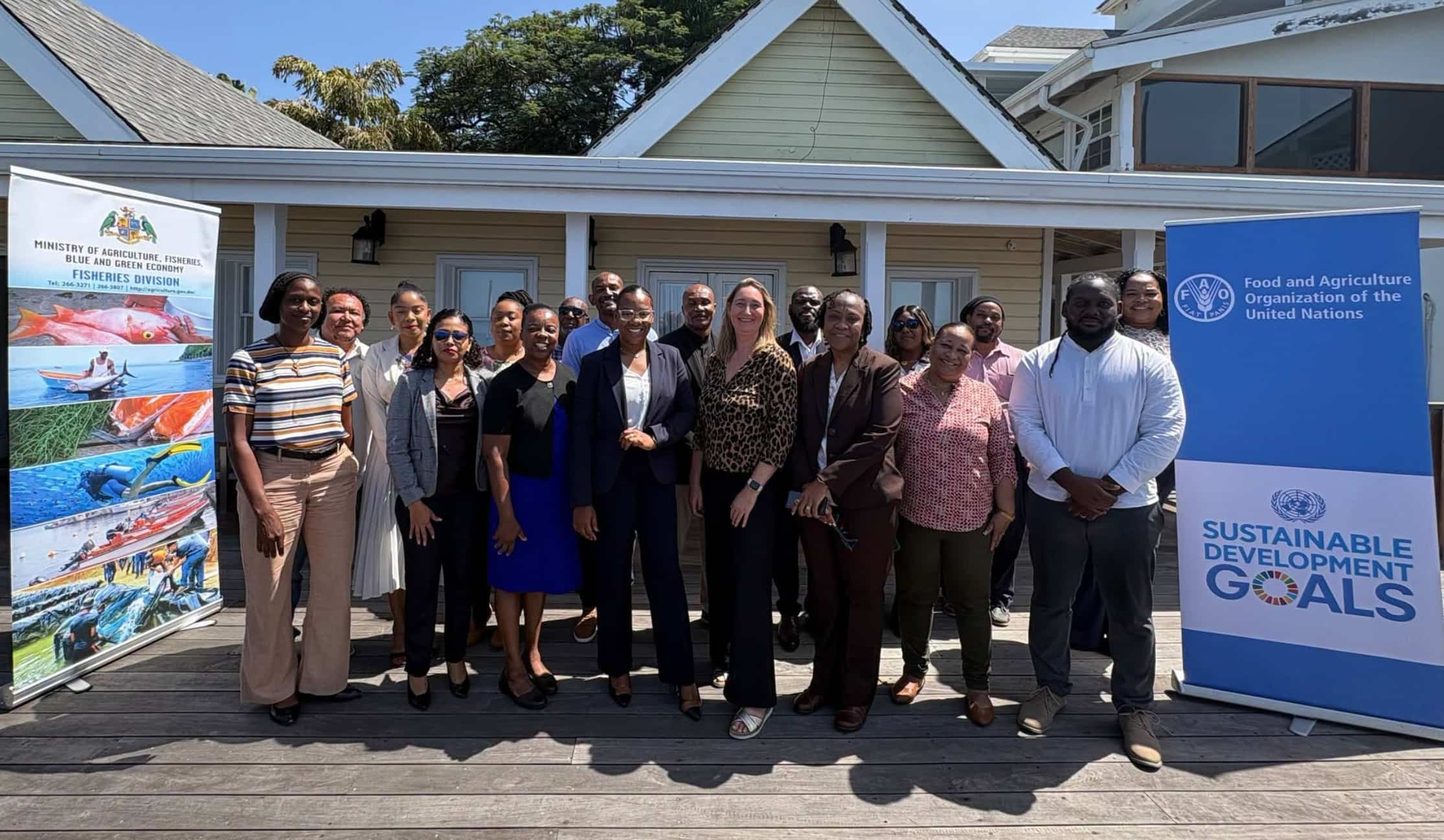 Dominica launches CC4FISH-II Project