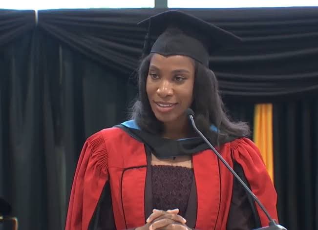 Thea LaFond-Gadson Receives Honorary UWI Doctorate